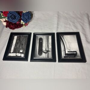 3 New Set of 3 “L”Monogram Initial Wall - Table Home Decor 4” x 6”